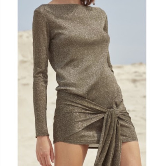 Zeynep Arcay Wrap Mini Dress - Like New! - Picture 4 of 5